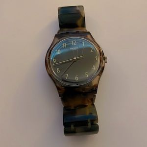 2013 Brown Tortoise Shell Swatch "Ecaille" Unisex Watch